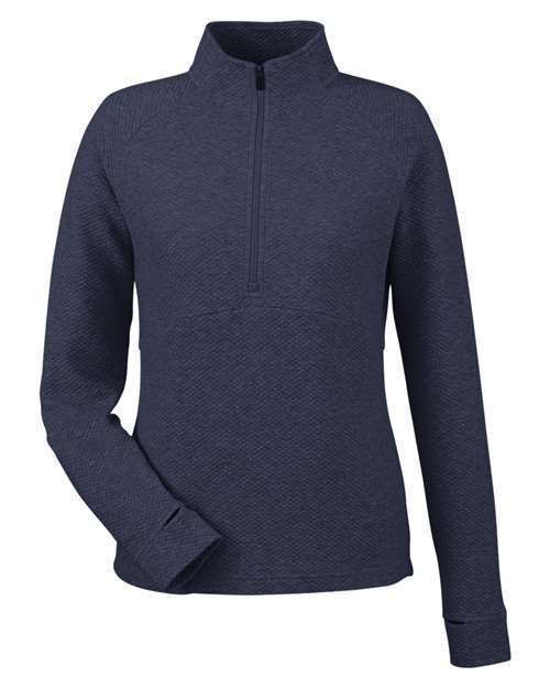 North End Women's Spirit Textured Quarter-Zip Pullover