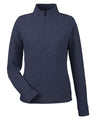North End Women's Spirit Textured Quarter-Zip Pullover