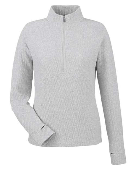 North End Women's Spirit Textured Quarter-Zip Pullover