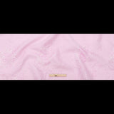 Luminous Pink Lavender Abstract Luxury Double-Layer Organza Brocade