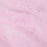Luminous Pink Lavender Abstract Luxury Double-Layer Organza Brocade