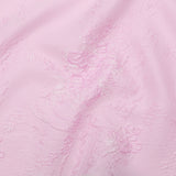 Luminous Pink Lavender Abstract Luxury Double-Layer Organza Brocade