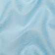 Luminous Sky Blue Abstract Luxury Double-Layer Organza Brocade
