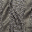 Metallic Double Layer Organza - Gold and Gray Iridescent Stripes
