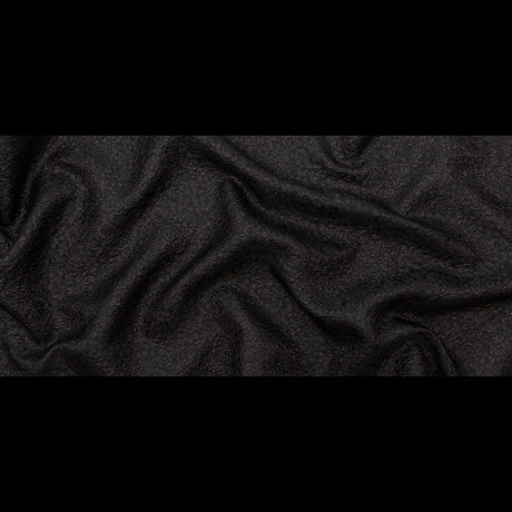 Metallic Black Luxury Floral Brocade