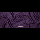 Metallic Purple Luxury Floral Brocade