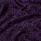 Metallic Purple Luxury Floral Brocade