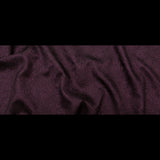 Metallic Aubergine Floral Double-Layer Organza Brocade
