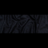 Metallic Black Floral Double-Layer Organza Brocade