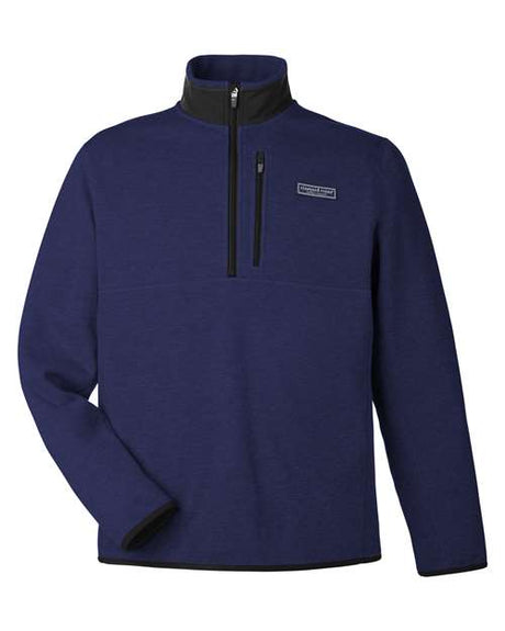 vineyard vines Men's Mountain sweaterfleece quarter-zip pullover for cozy layered everyday wear