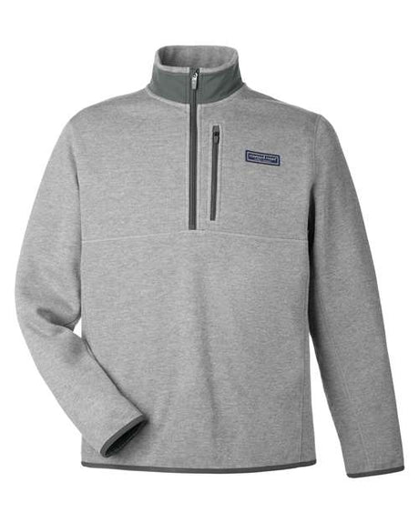 vineyard vines Men's Mountain sweaterfleece quarter-zip pullover for cozy layered everyday wear