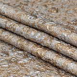Gunmetal and Gold Luxury Metallic Brocade