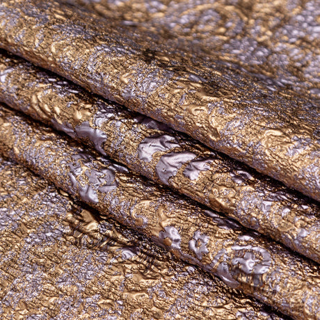 Lavender and Gold Luxury Metallic Brocade