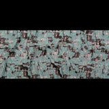 Mint Chocolate Chip Abstract Luxury Metallic Brocade