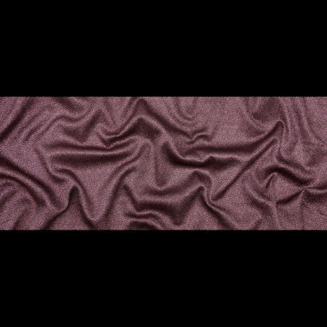 Metallic Pink on Black Abstract Luxury Brocade