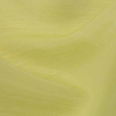 Luminous Citron Semi-Sheer Bridal Mikado