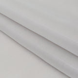 Luminous Platinum Semi-Sheer Bridal Mikado