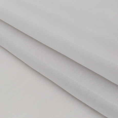 Luminous Platinum Semi-Sheer Bridal Mikado