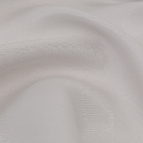 Luminous Platinum Semi-Sheer Bridal Mikado