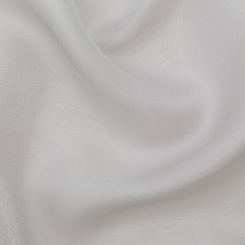 Luminous Platinum Semi-Sheer Bridal Mikado