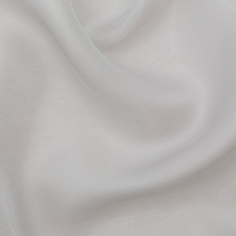 Luminous Platinum Semi-Sheer Bridal Mikado
