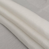 Luminous Off-White Semi-Sheer Bridal Mikado