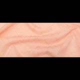 Luminous Coral Double-Layer Organza Brocade