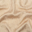 Luminous Gold Double-Layer Organza Brocade