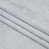 White and Silver Abstract Luxury Metallic Brocade