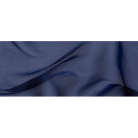Iridescent Organza - Stark Royal Blue