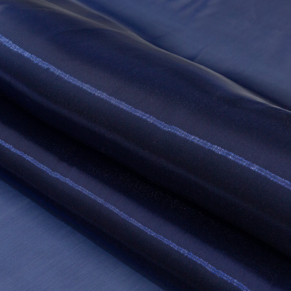 Iridescent Organza - Stark Royal Blue