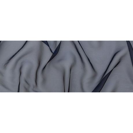 Shimmering Organza - Royal Blue and Black Iridescent - Julliette Collection