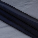 Shimmering Organza - Royal Blue and Black Iridescent - Julliette Collection