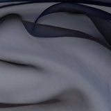 Shimmering Organza - Royal Blue and Black Iridescent - Julliette Collection