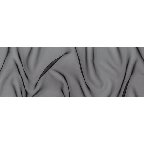 Shimmering Organza - Black - Julliette Collection