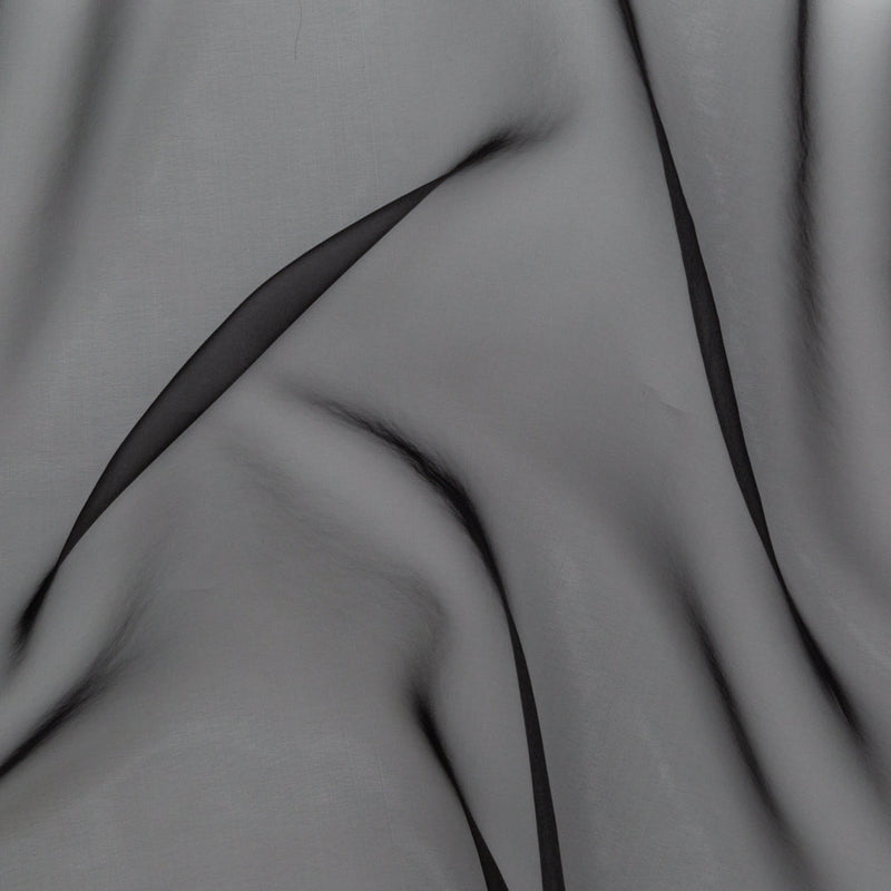 Shimmering Organza - Black - Julliette Collection