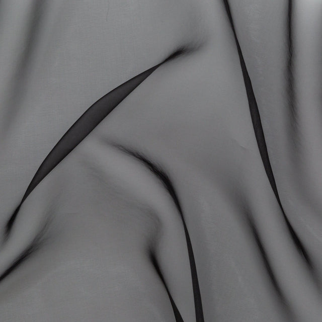 Shimmering Organza - Black - Julliette Collection
