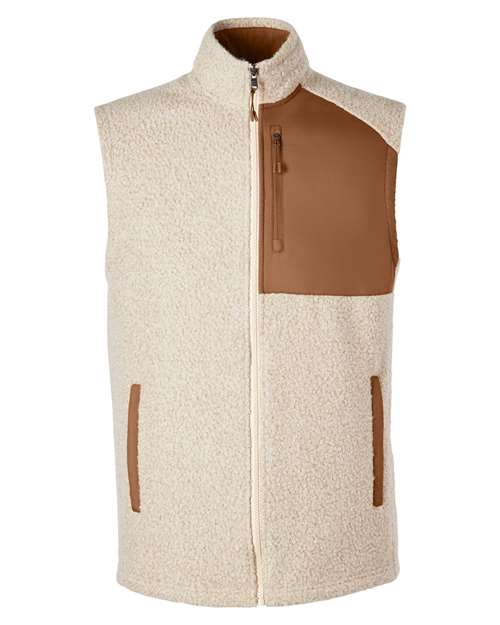 North End Men's Aura Sweater Fleece Vest