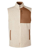 North End Men's Aura Sweater Fleece Vest