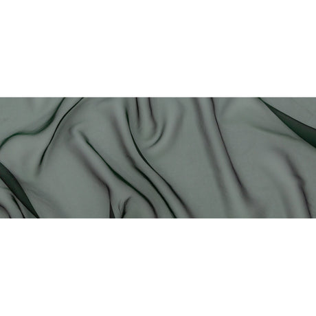 Shimmering Organza - Emerald and Black Iridescent - Julliette Collection