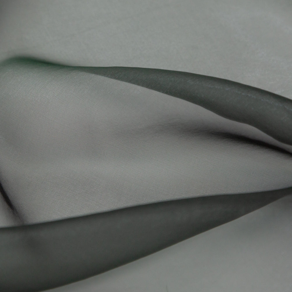Shimmering Organza - Green and Gray Iridescent - Julliette Collection
