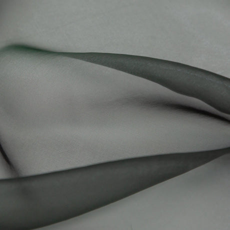 Shimmering Organza - Green and Gray Iridescent - Julliette Collection