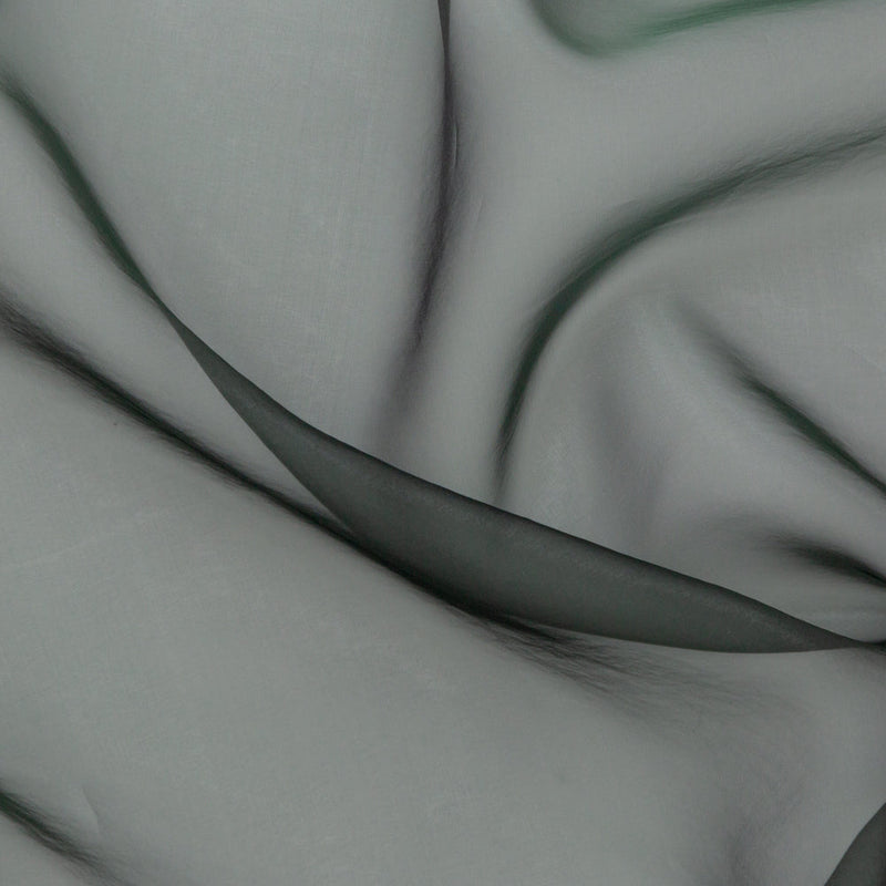 Shimmering Organza - Green and Gray Iridescent - Julliette Collection