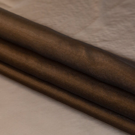 Shimmering Organza - Yellow and Brown Iridescent - Julliette Collection