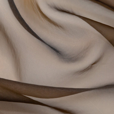 Shimmering Organza - Yellow and Brown Iridescent - Julliette Collection