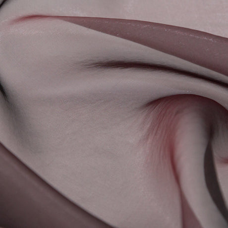Shimmering Organza - Brown and Red Iridescent - Julliette Collection