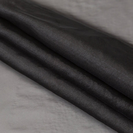 Shimmering Organza - Black and Silver Iridescent - Julliette Collection