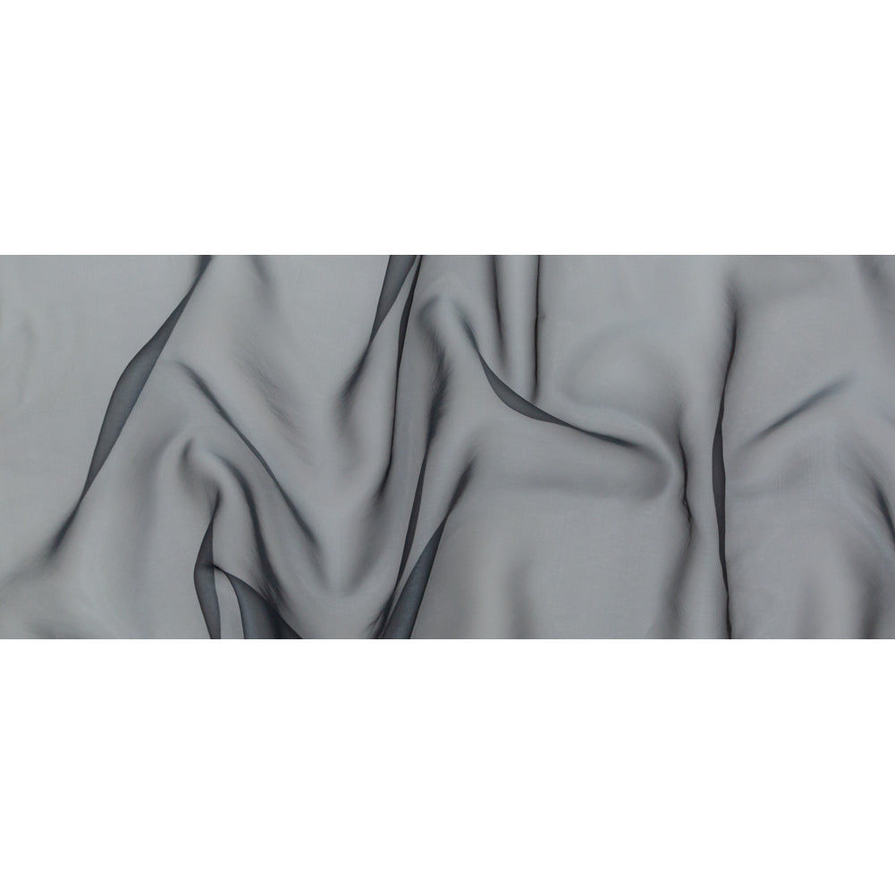 Shimmering Organza - Aqua and Gray Iridescent - Julliette Collection