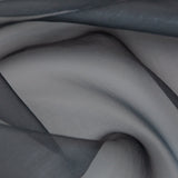 Shimmering Organza - Aqua and Gray Iridescent - Julliette Collection