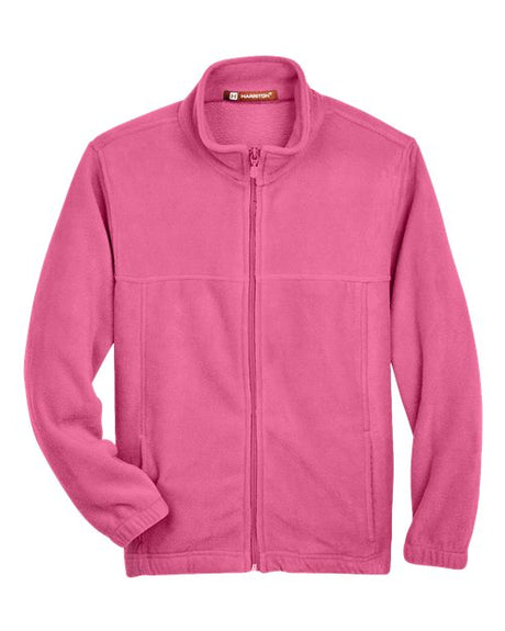 Harriton Youth Full-Zip Fleece Jacket